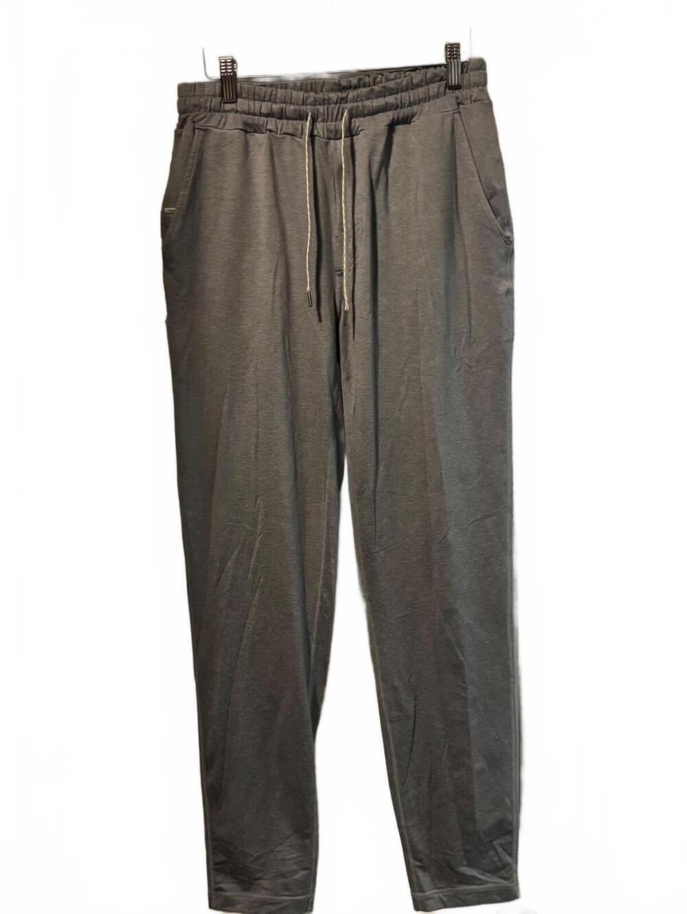 Vuori Grey Jogger Sweatpants with Elastic Waistband and Drawstring